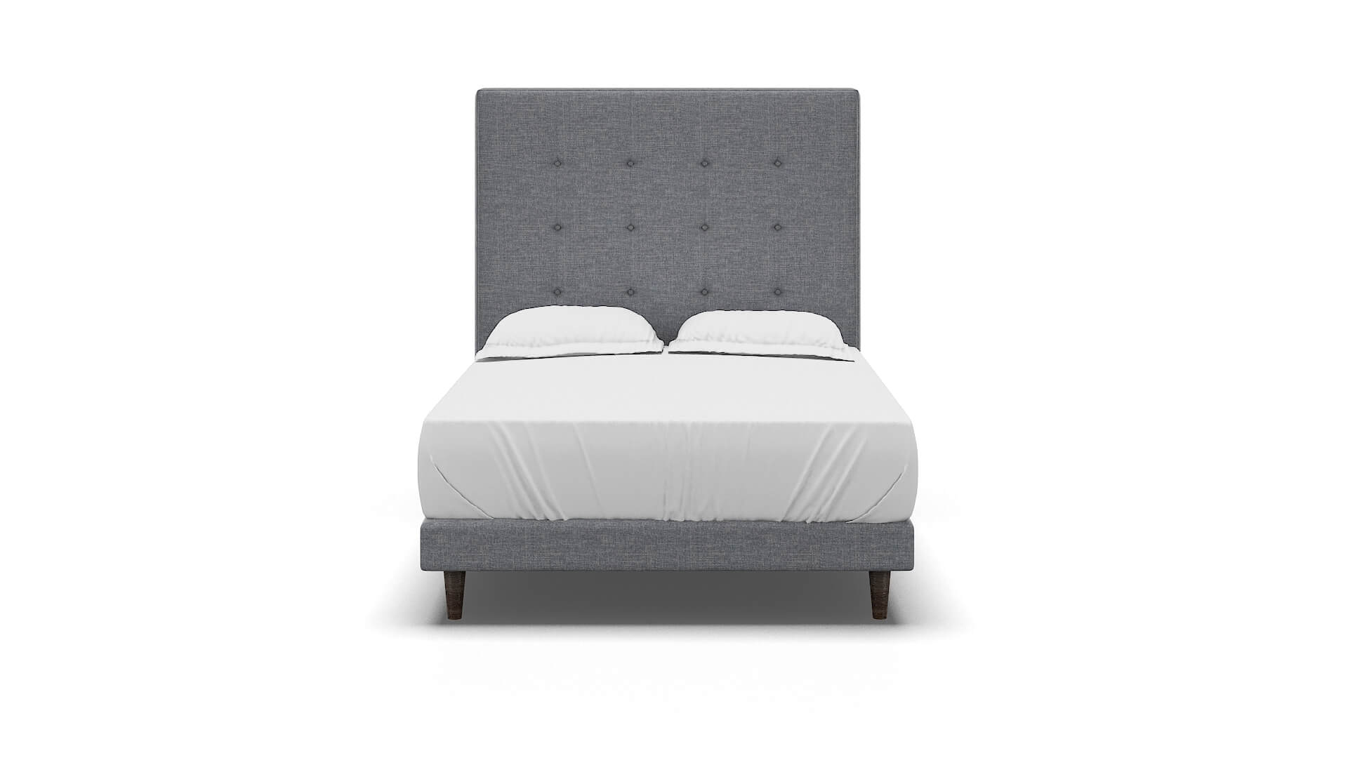 Jolie Keylargo Ash Bed espresso legs 1