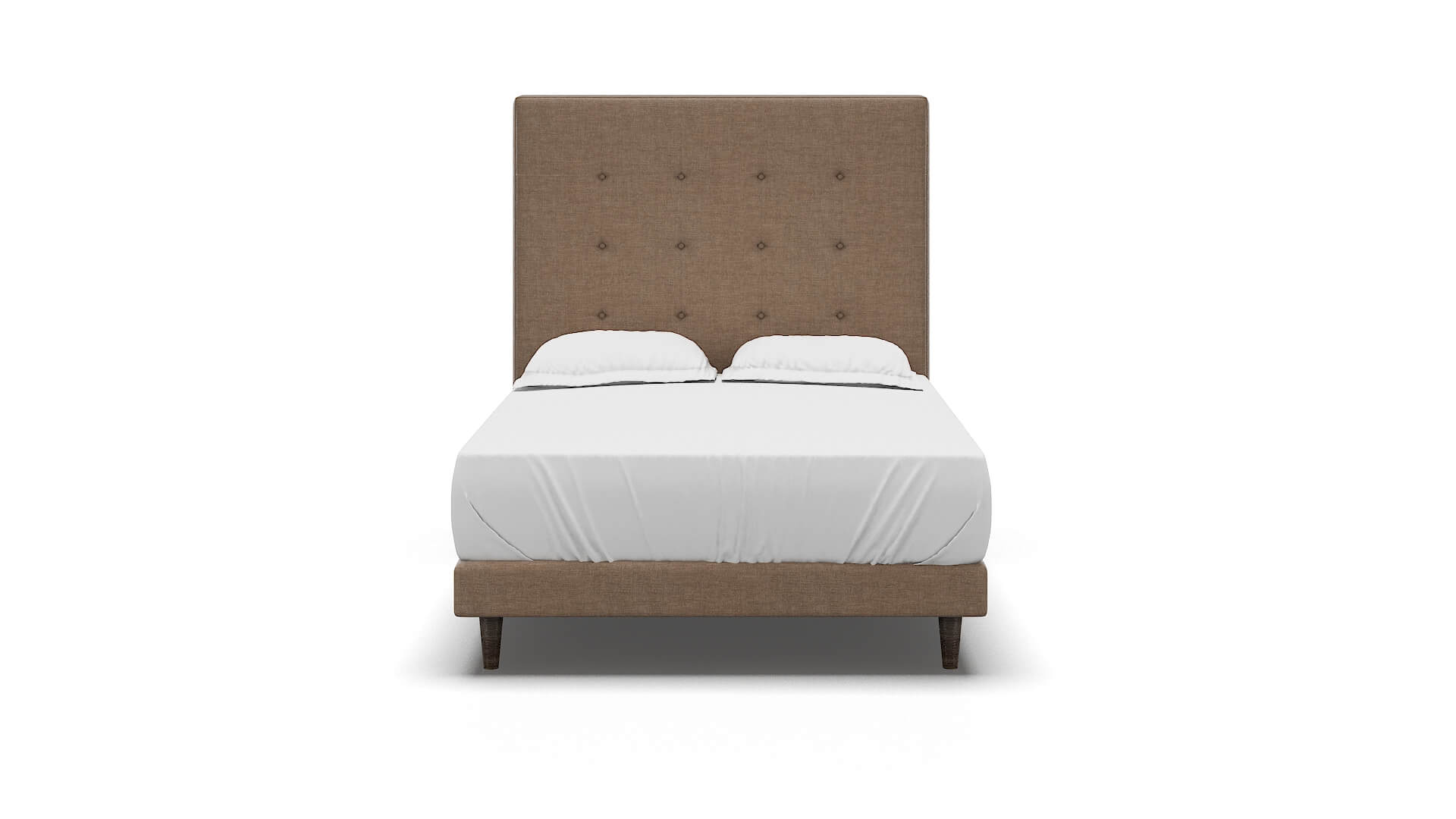 Jolie Keylargo Mink Bed espresso legs 1