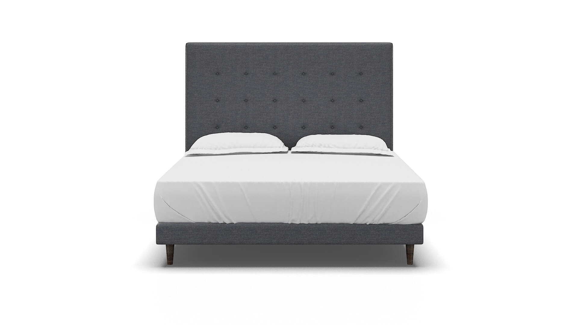 Jolie Lana Onyx Bed King espresso legs 1