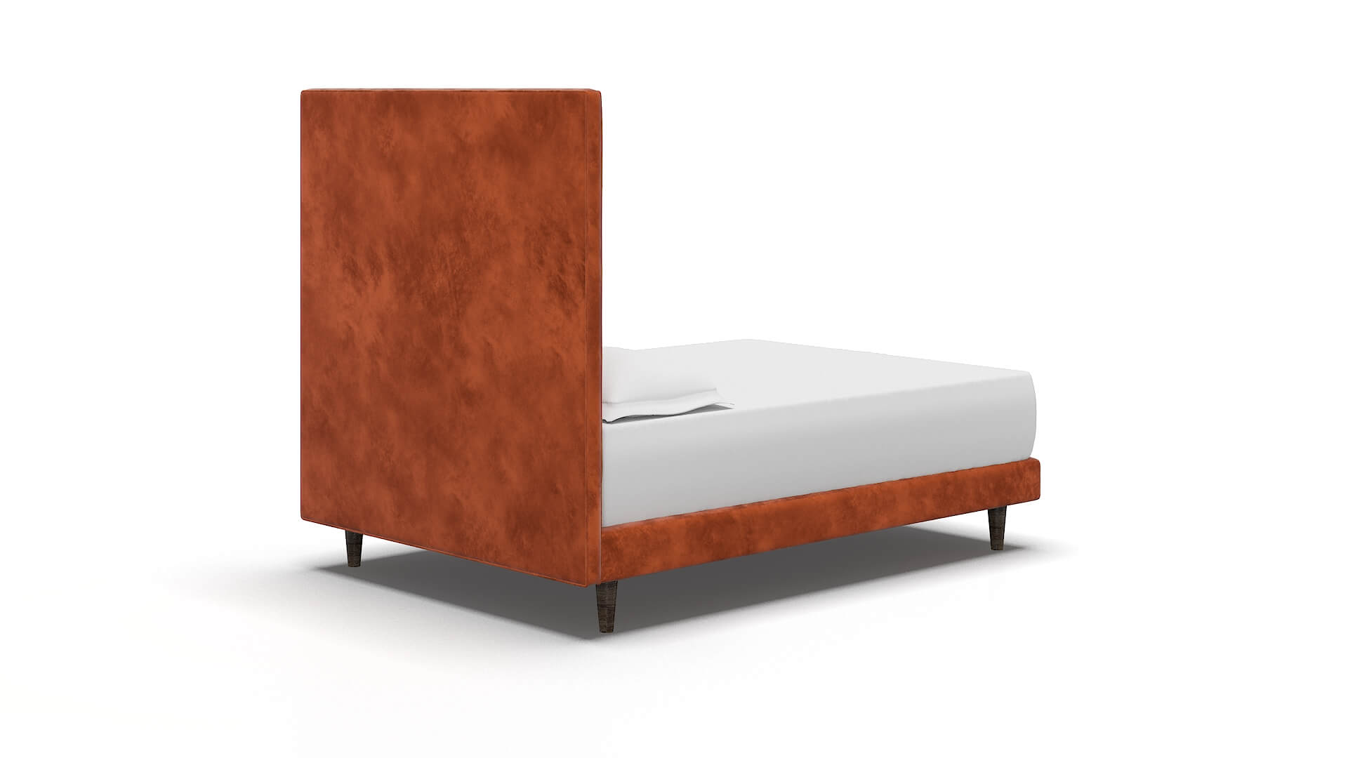 Jolie Loft Copper Bed espresso legs 4