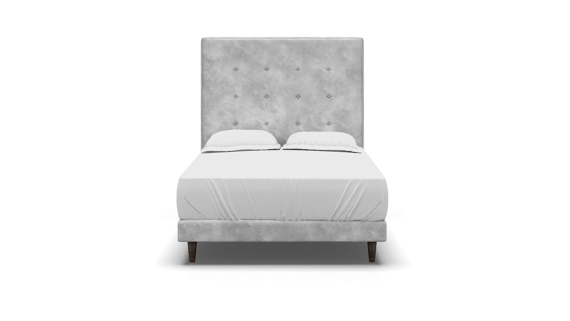 Jolie Loft Snowfall Bed espresso legs 1