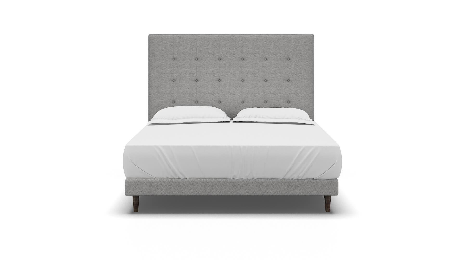 Jolie Malibu Dove Bed King espresso legs 1