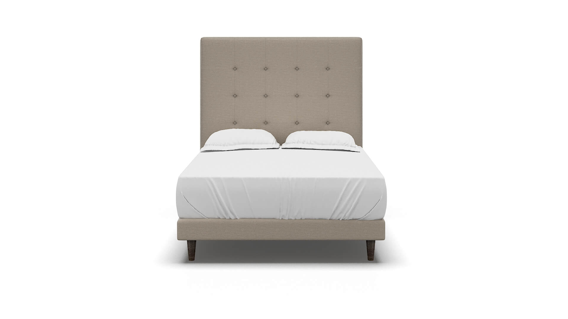 Jolie Naples Almond Bed espresso legs 1