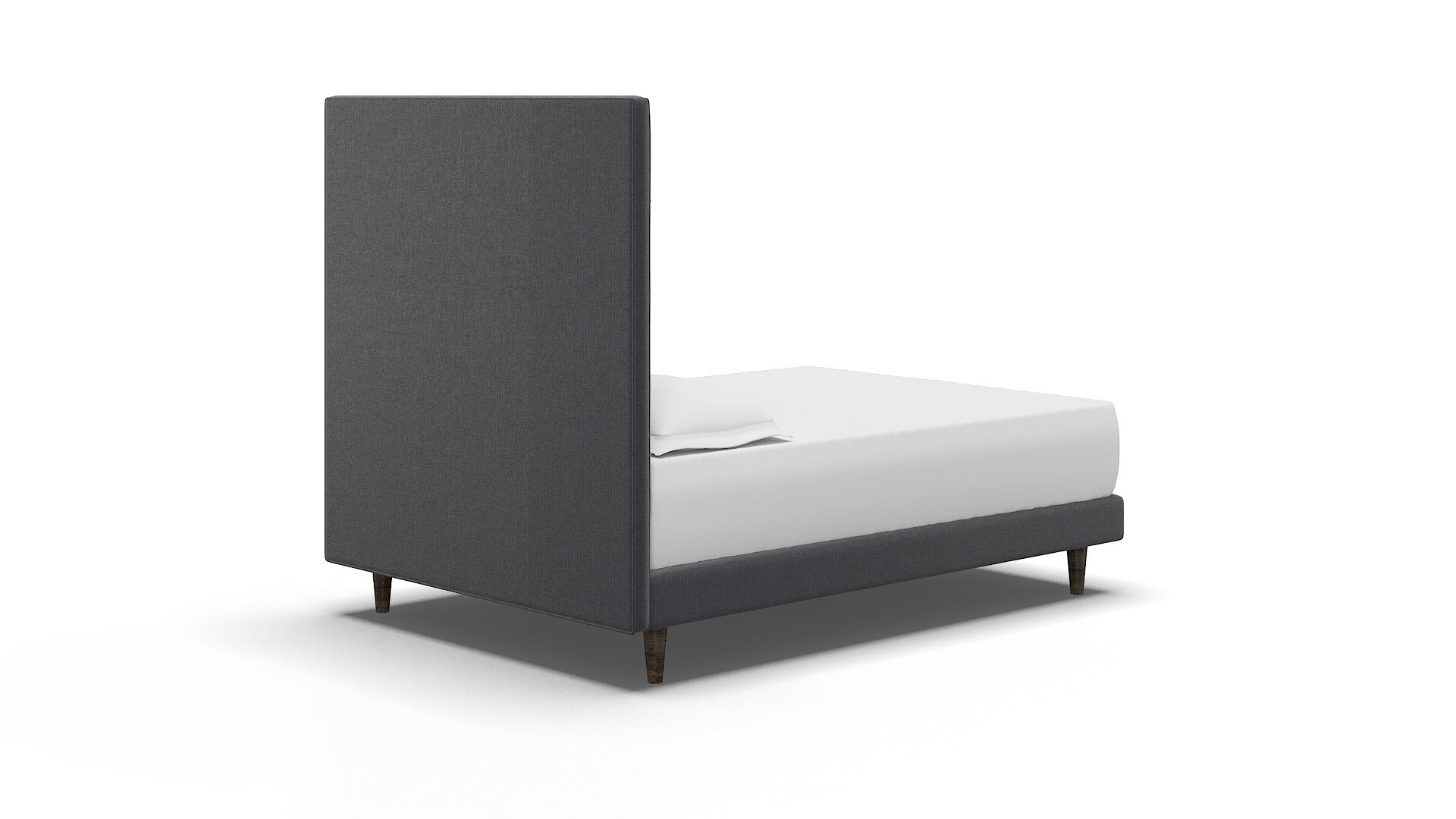 Jolie Parker Charcoal Bed espresso legs 4