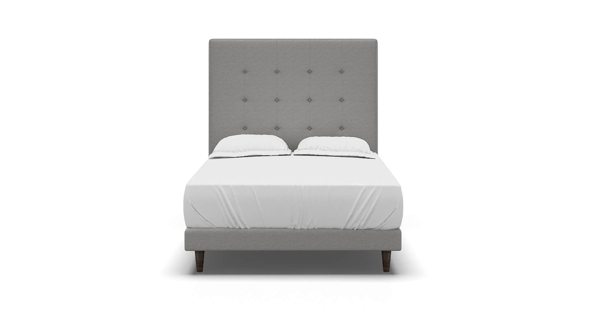 Jolie Parker Silver Bed espresso legs 1