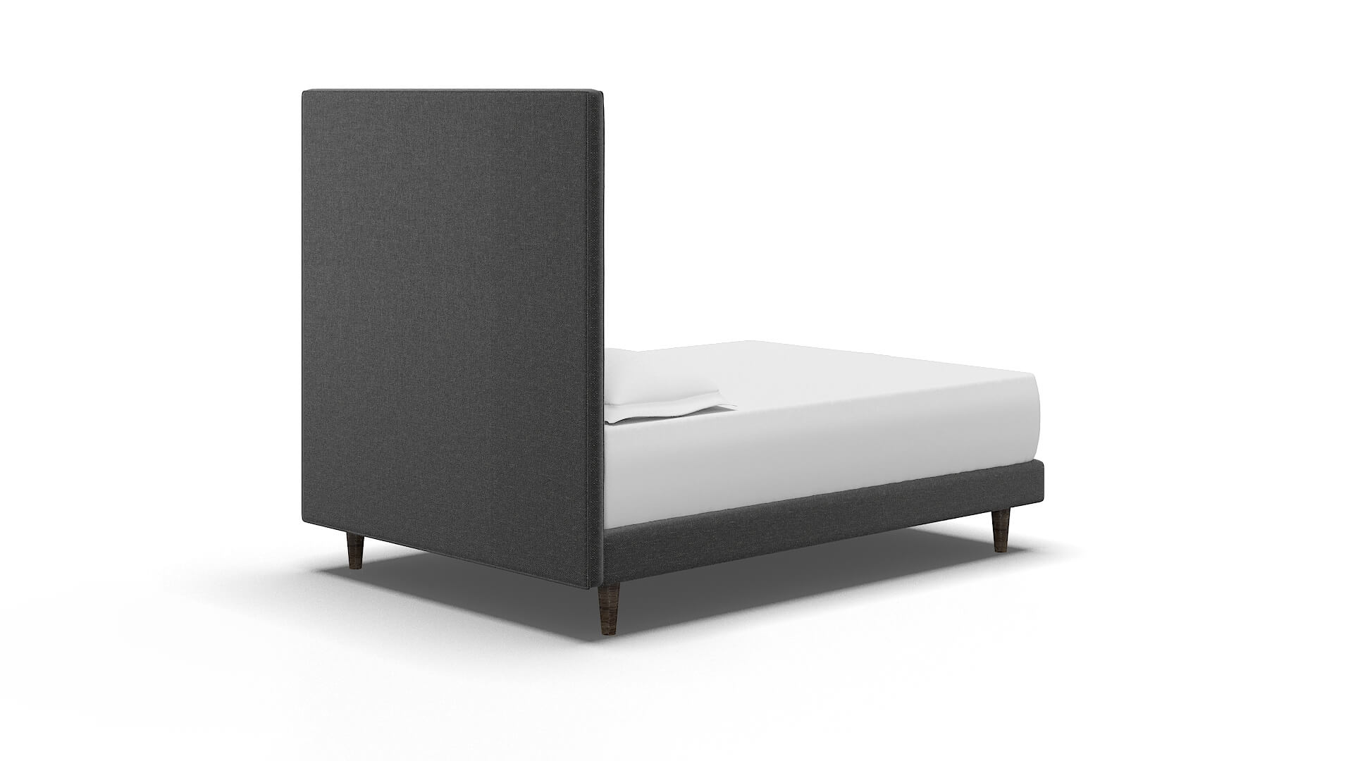 Jolie Phoenix Charcoal Bed espresso legs 4