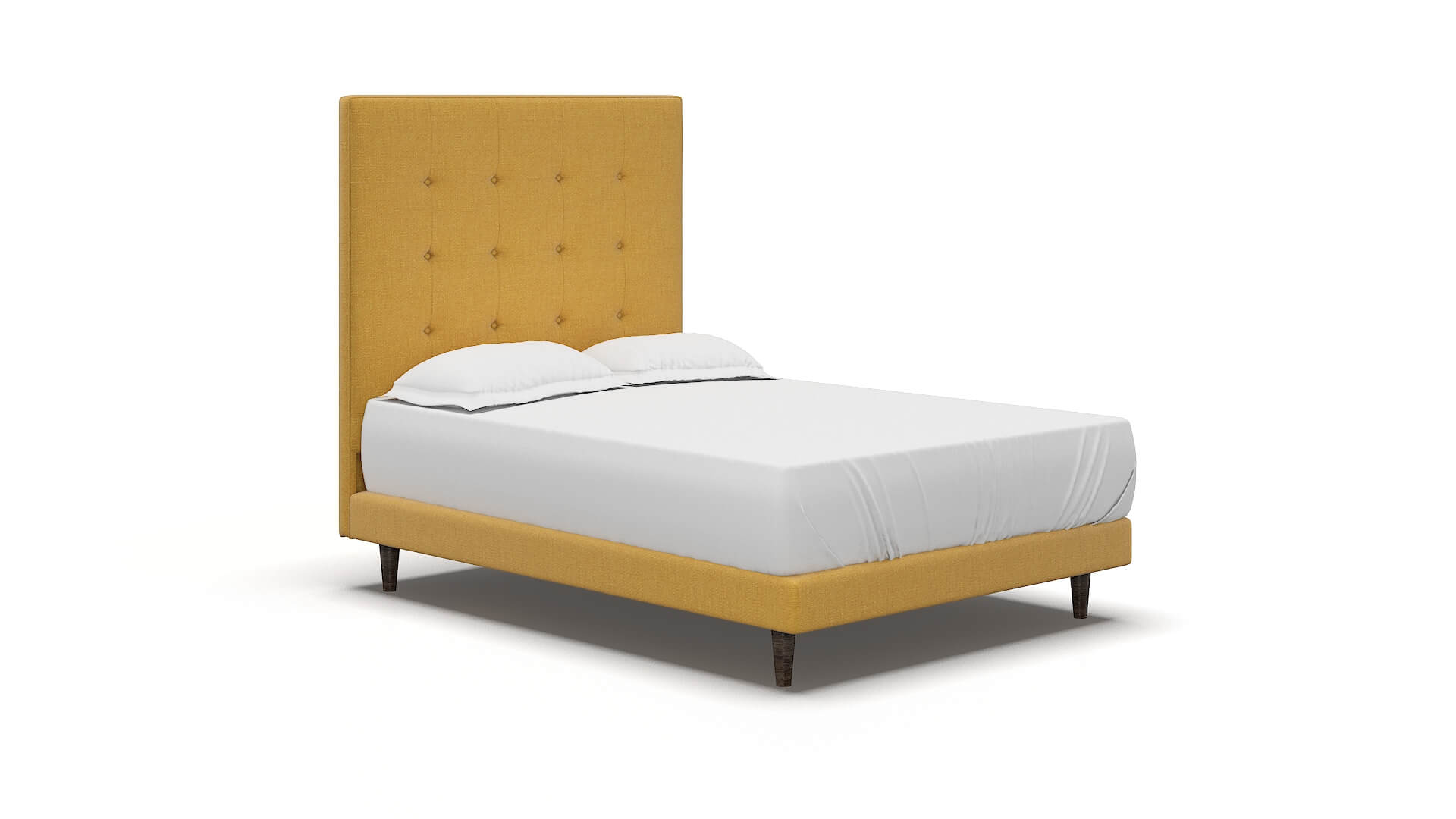 Jolie Portland Dijon Bed espresso legs 2