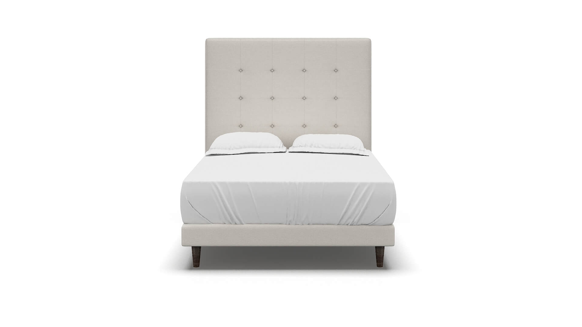 Jolie Redondo Pearl Bed espresso legs 1