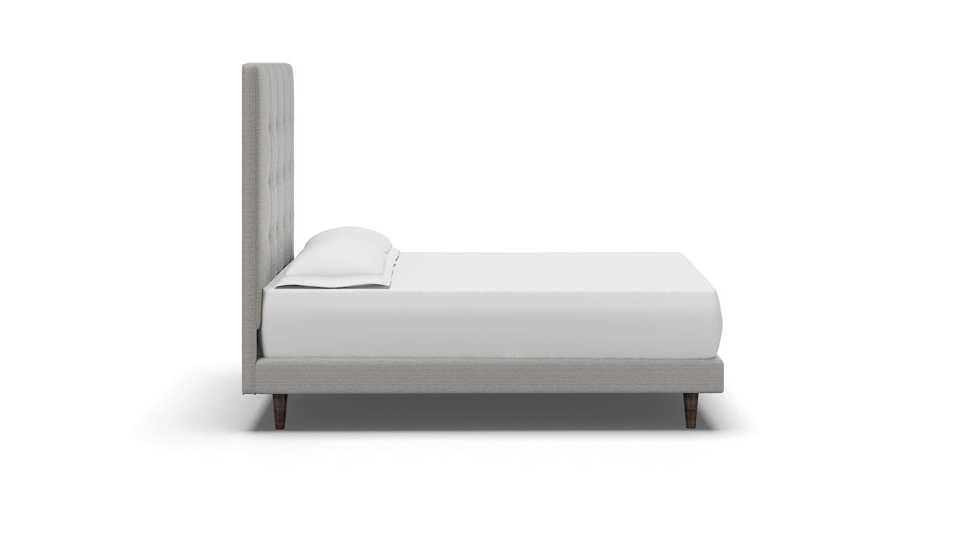 Jolie Redondo Stone Bed espresso legs 3