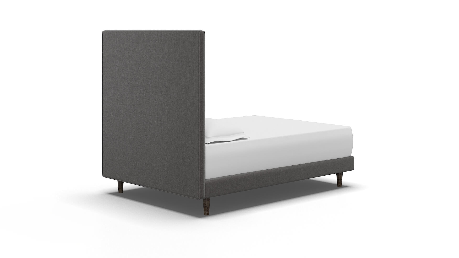 Jolie Sasha Grey Bed espresso legs 4