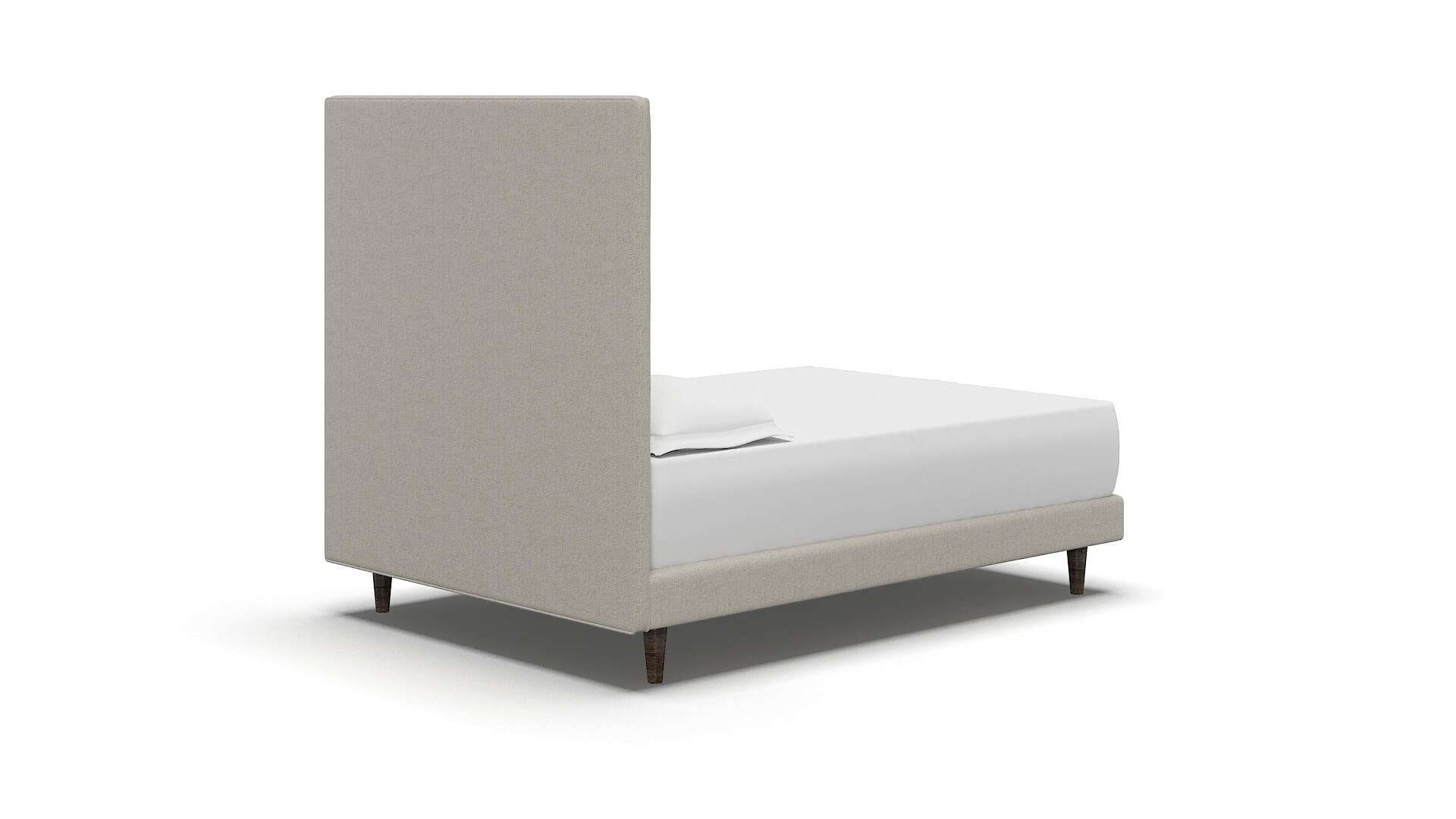 Jolie Sasha Linen Bed espresso legs 4