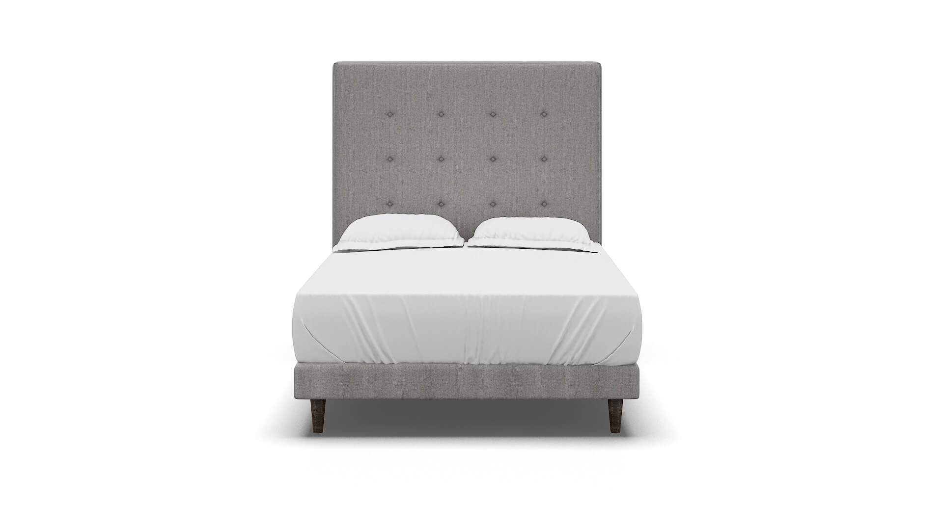 Jolie Sasha Silver Bed espresso legs 1