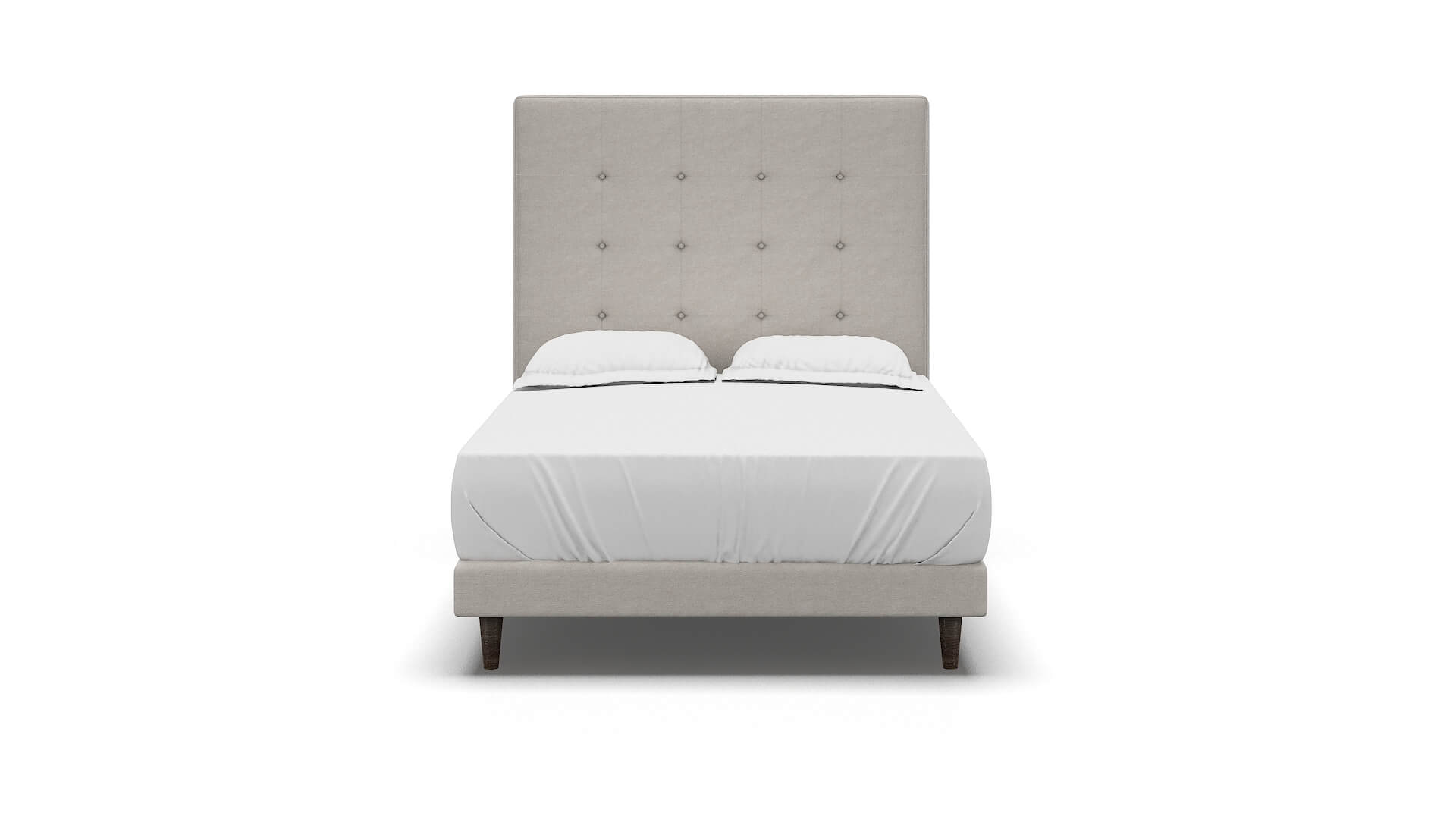 Jolie Suave Dove Bed espresso legs 1