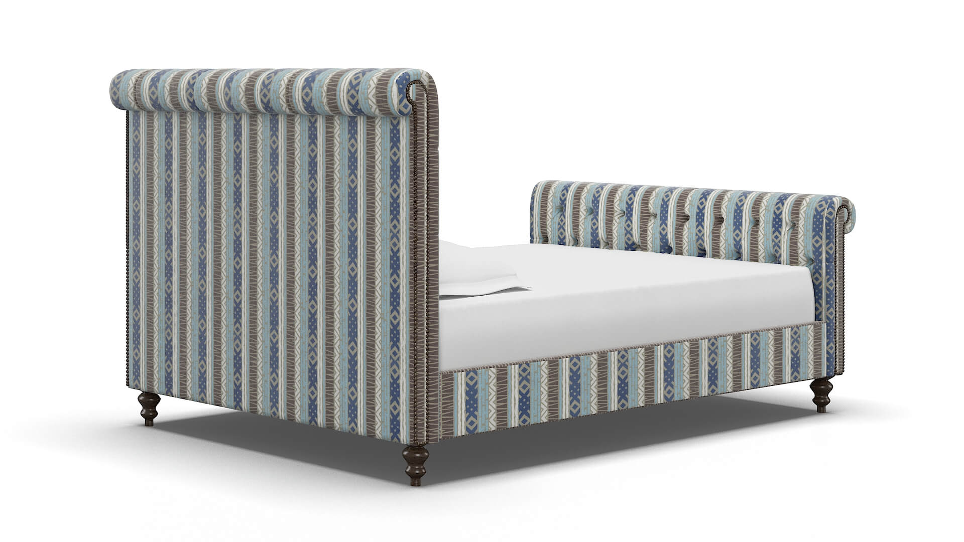 Kaila Bodhi Indigo Bed espresso legs 4