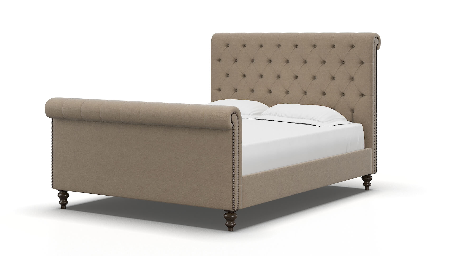 Kaila Chance Platinum Bed espresso legs 5