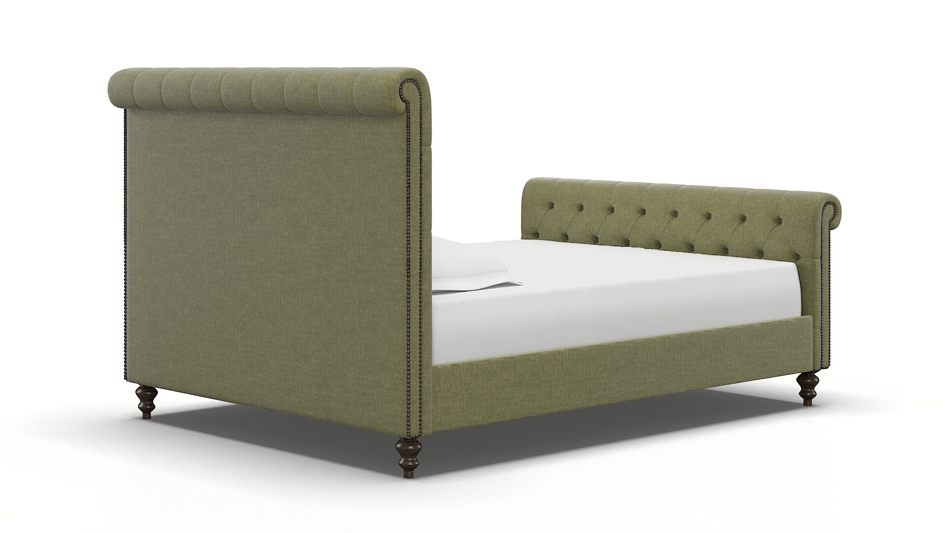 Kaila Durham Lime Bed espresso legs 4