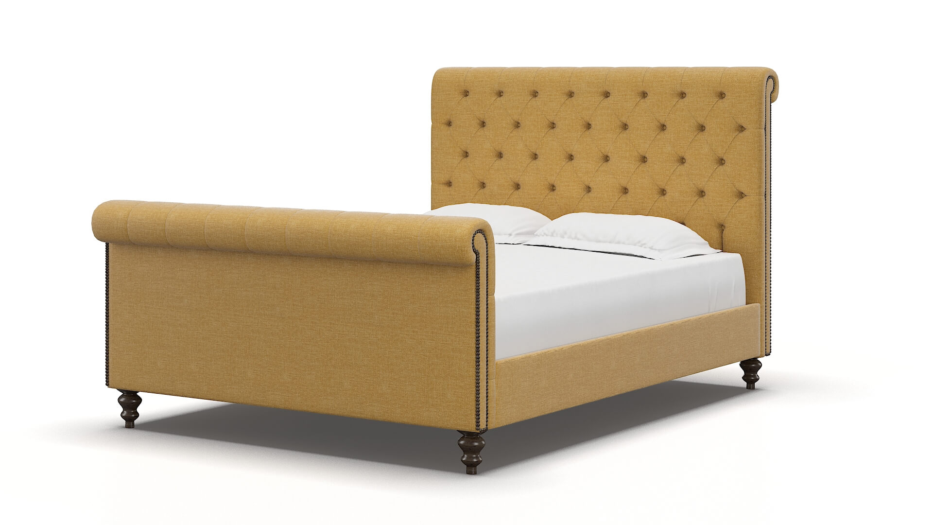Kaila Insight Citronella Bed espresso legs 5