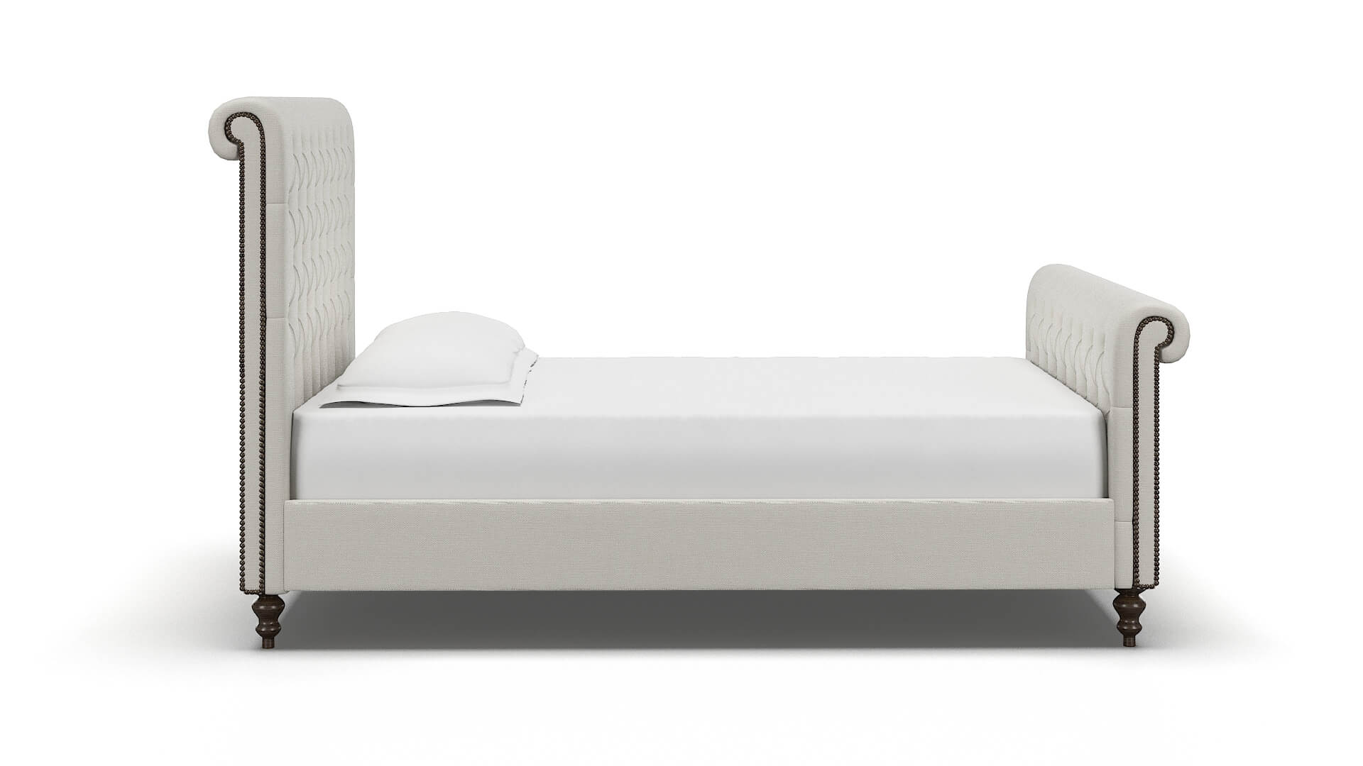 Kaila Keylargo Oatmeal Bed espresso legs 3