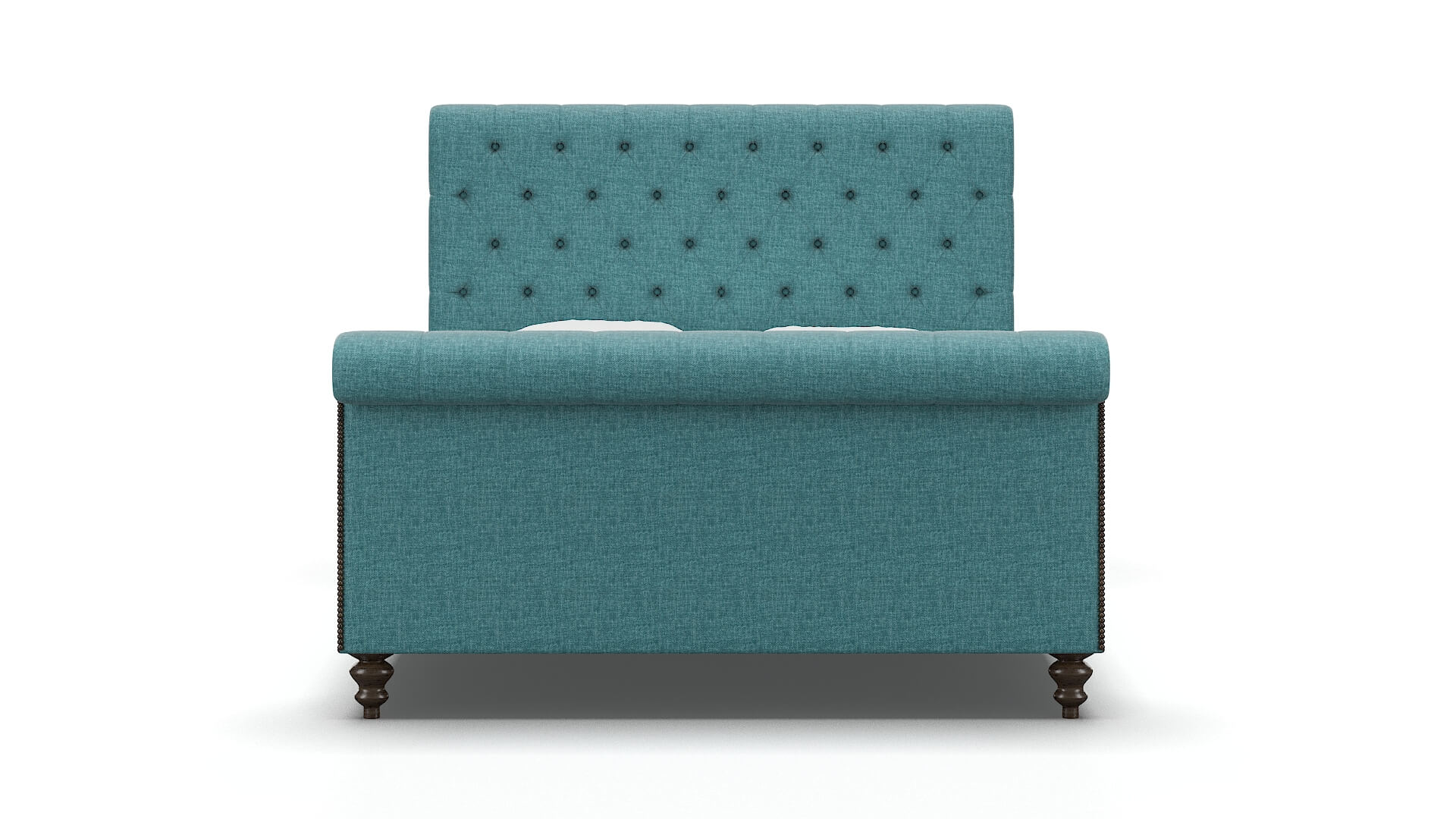 Kaila Keylargo Teal Bed espresso legs 1