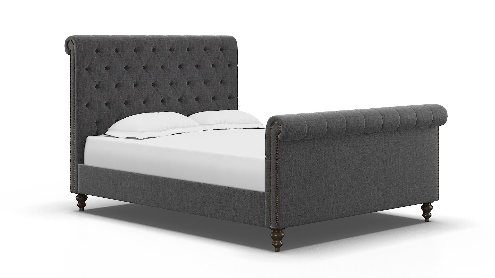 Kaila Marcy Baltic Bed espresso legs 2