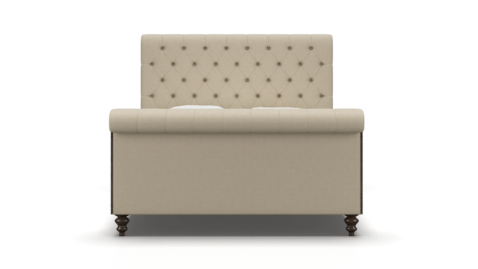Kaila Noble Buckwheat Bed espresso legs 1