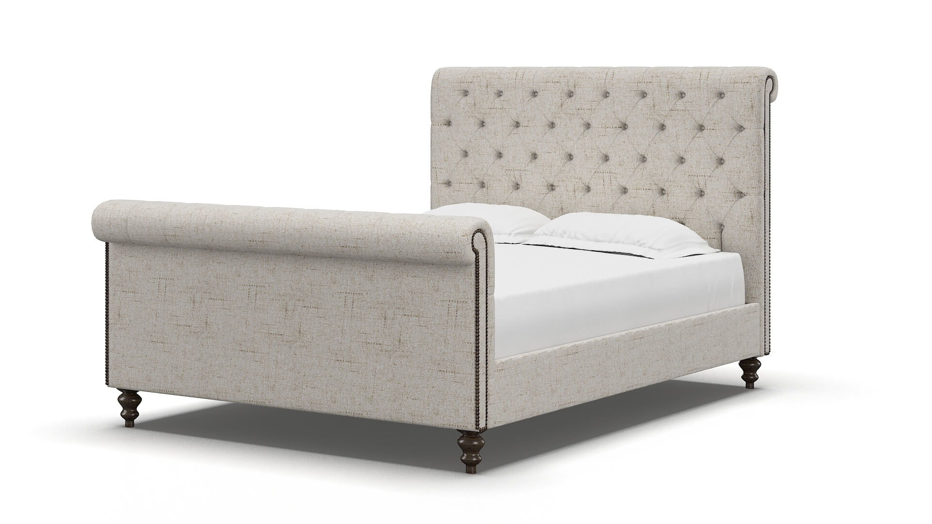 Kaila Oceanside Natural Bed espresso legs 5