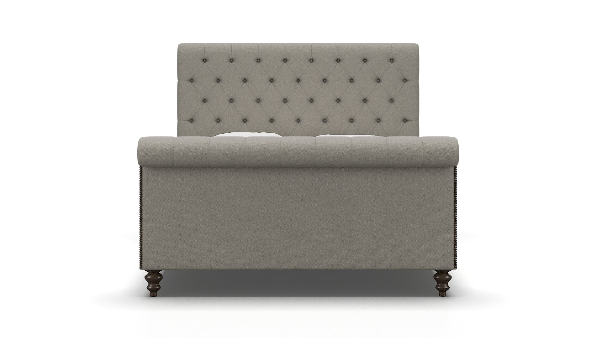 Kaila Oscar Silver Bed espresso legs 1