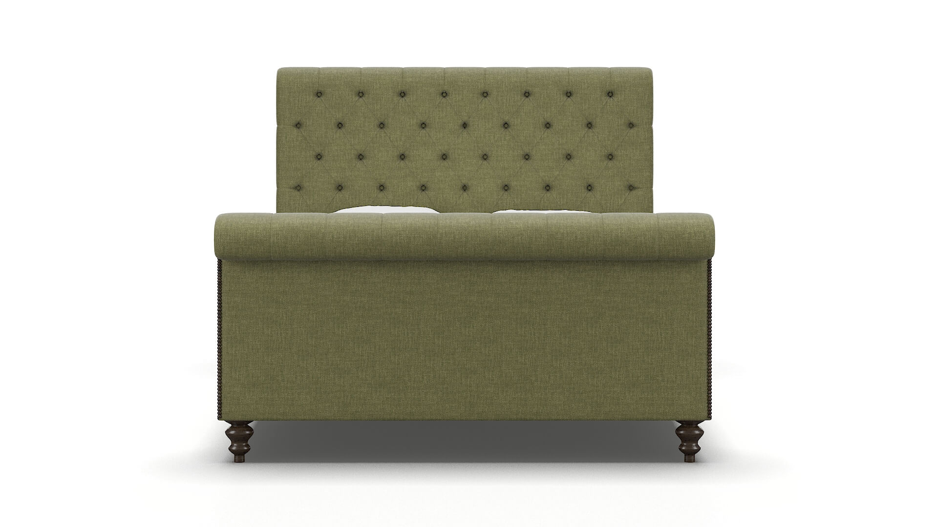 Kaila Portland Basil Bed espresso legs 1