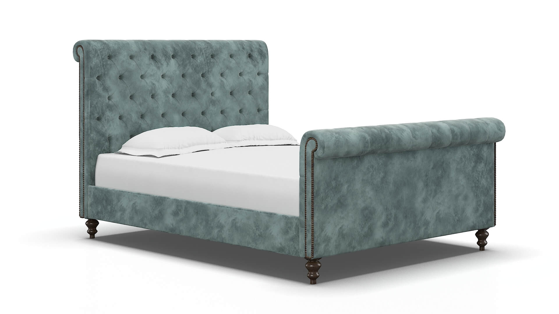 Kaila Royale Cloud Bed espresso legs 2