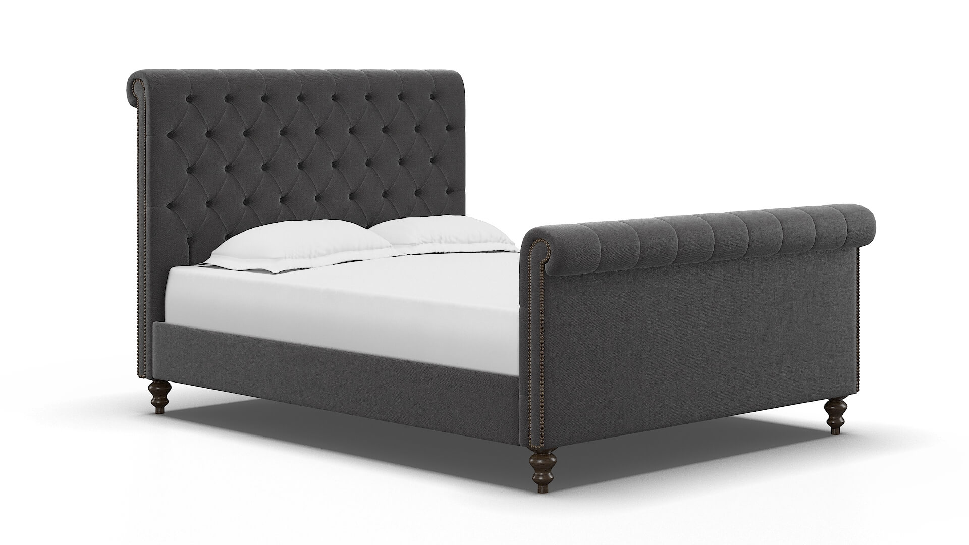 Kaila Royale Eclipse Bed espresso legs 2