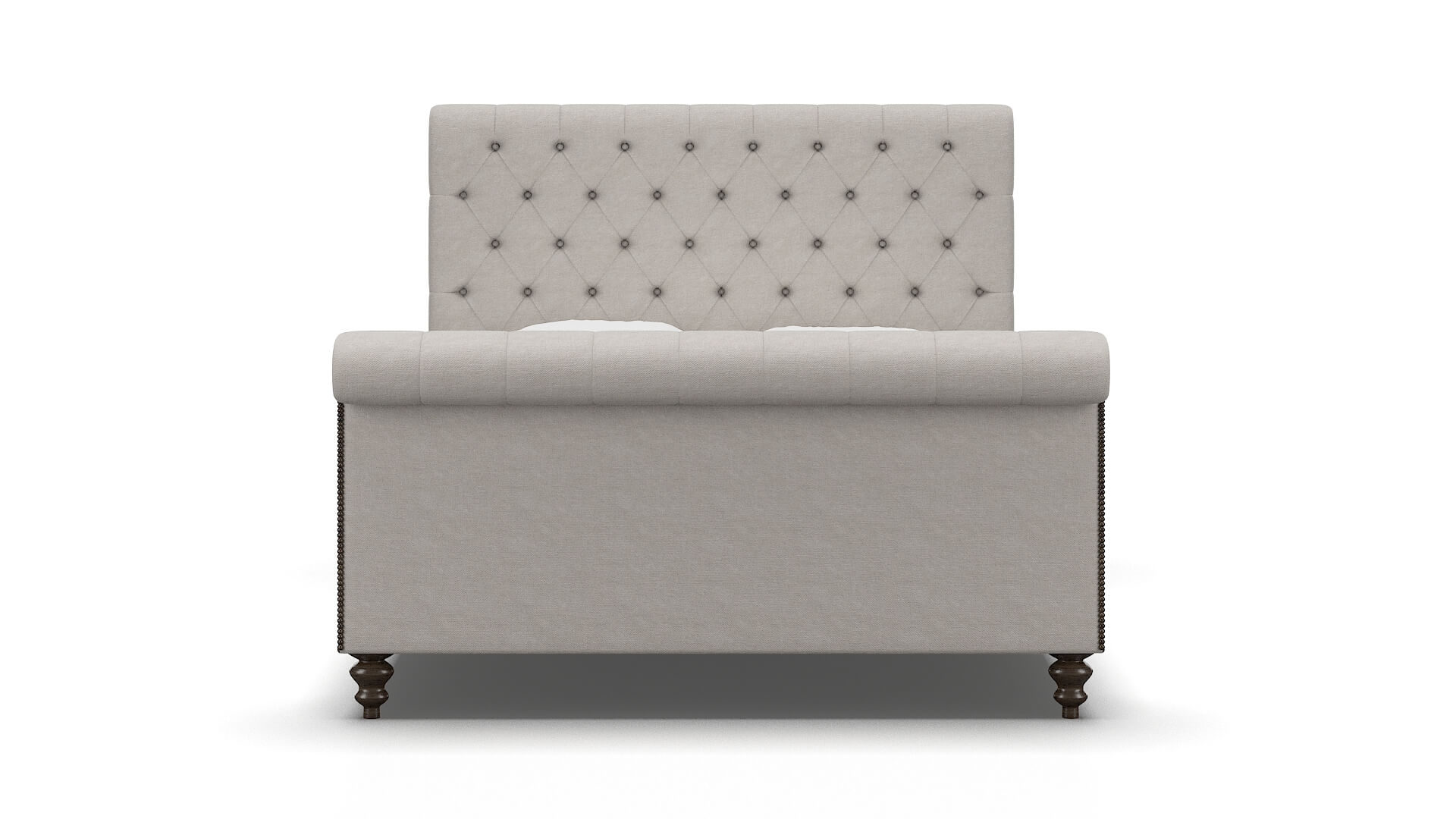 Kaila Suave Dove Bed espresso legs 1