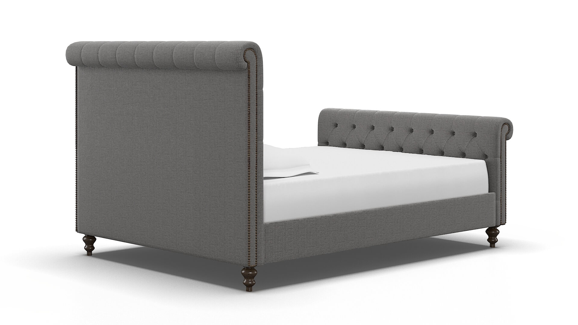 Kaila Terrain Oatmeal Bed espresso legs 4