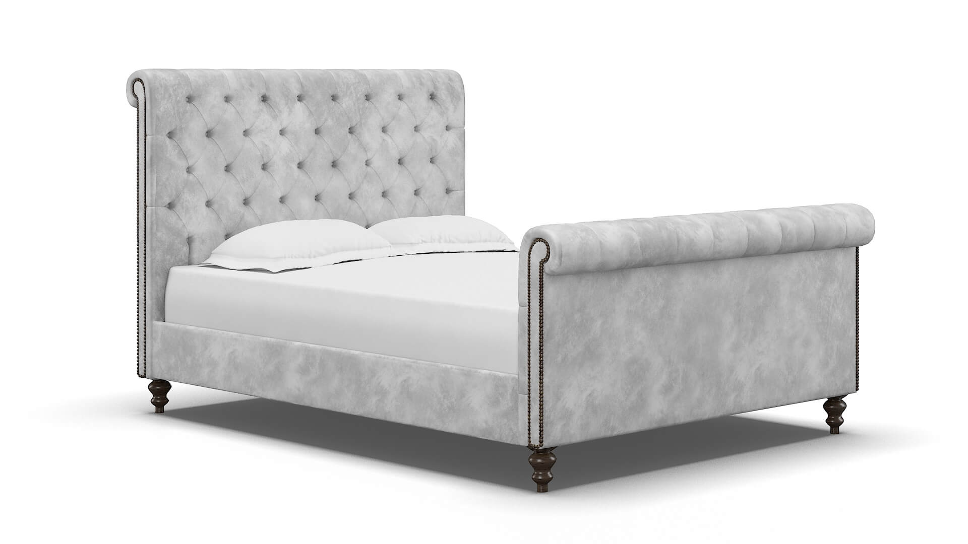 Kaila Terrain Pearl Bed espresso legs 2