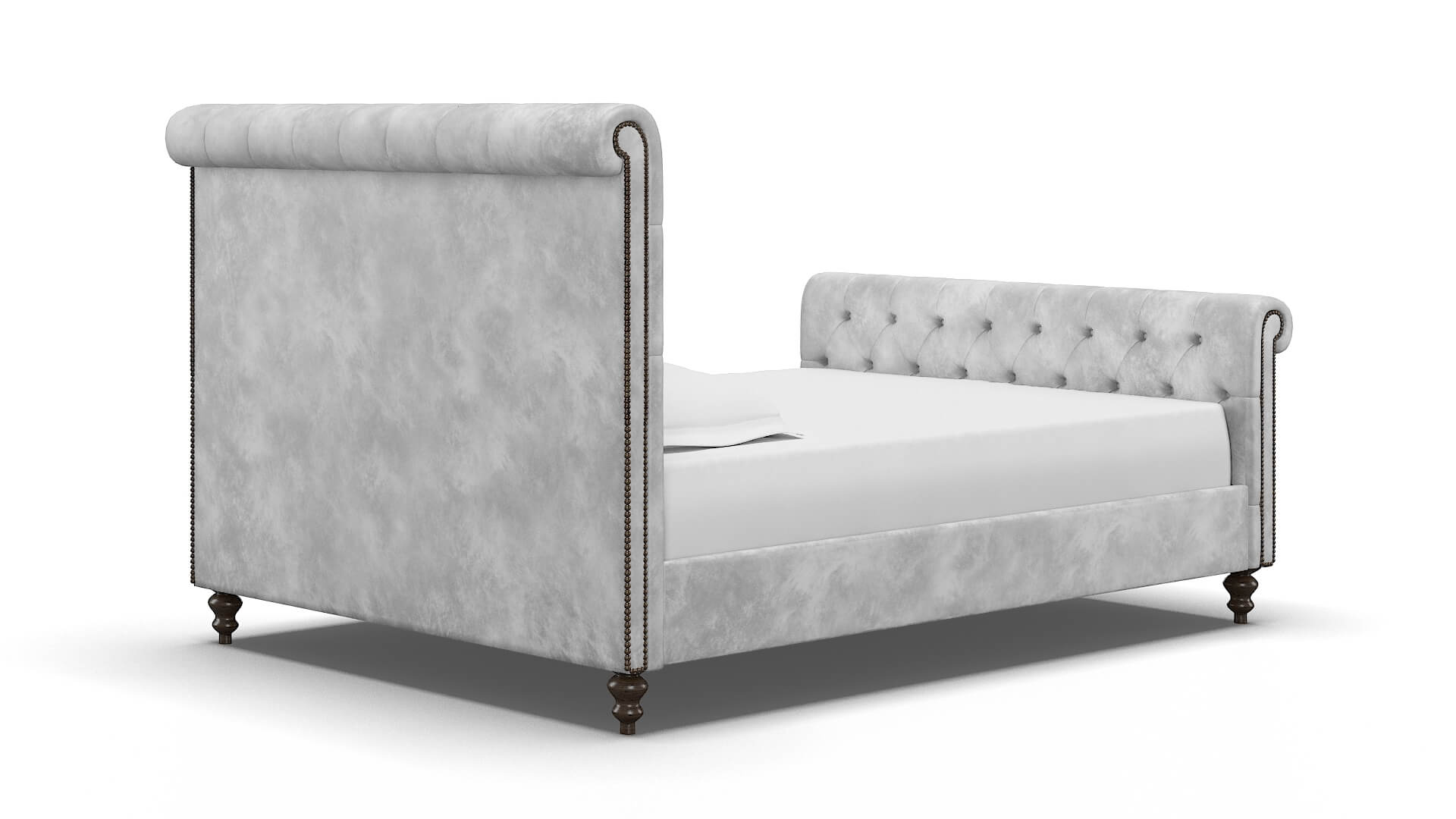 Kaila Terrain Pearl Bed espresso legs 4