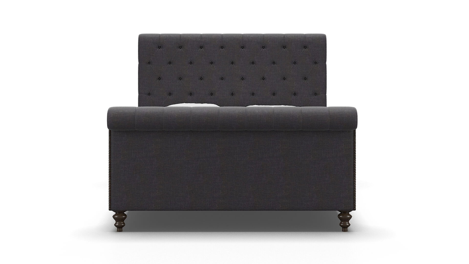 Kaila Venus Onyx Bed espresso legs 1