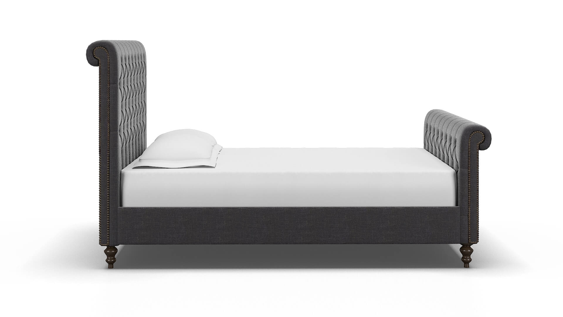 Kaila Venus Onyx Bed espresso legs 3