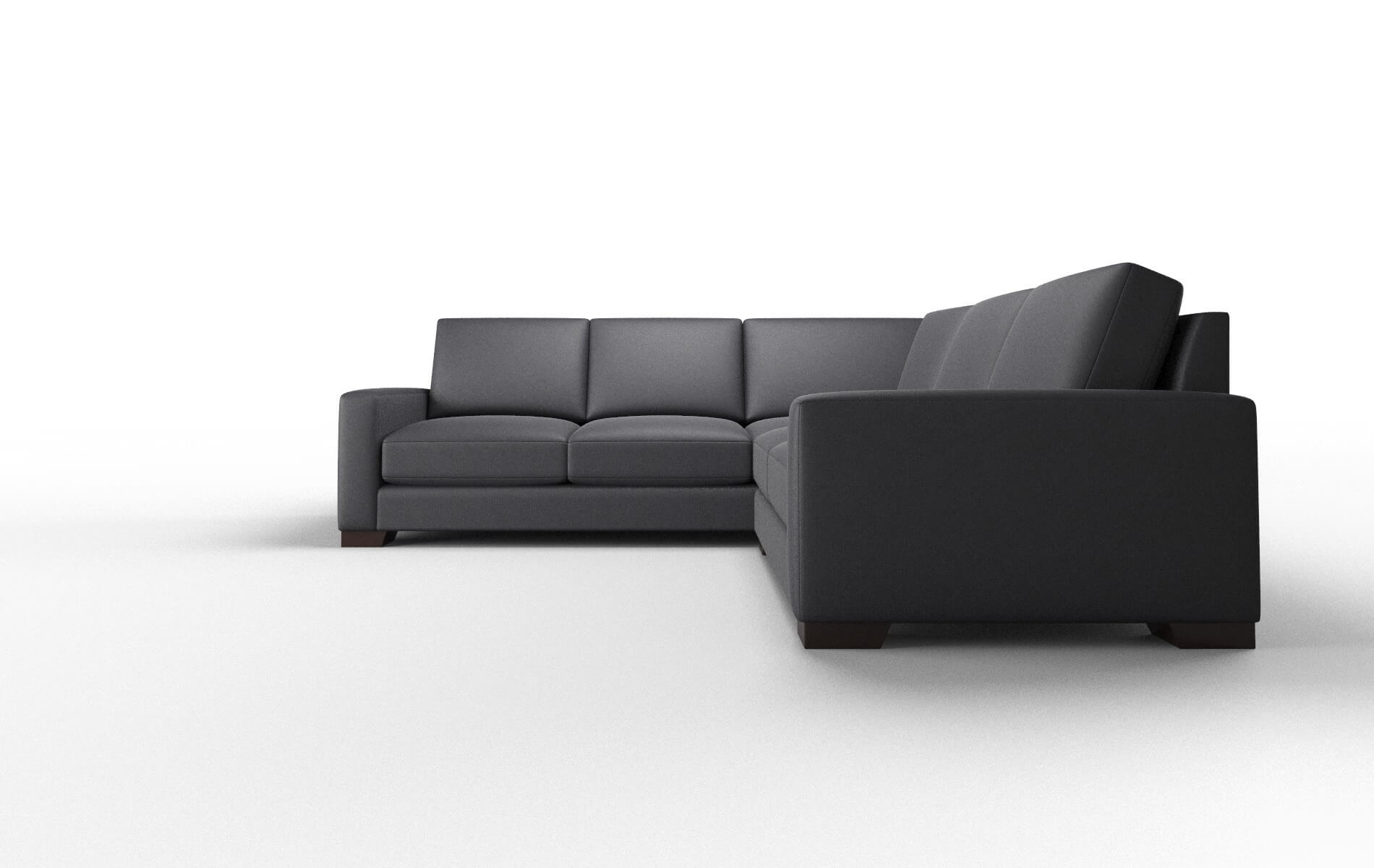 London Atlas_plz Navy Sectional espresso legs 5