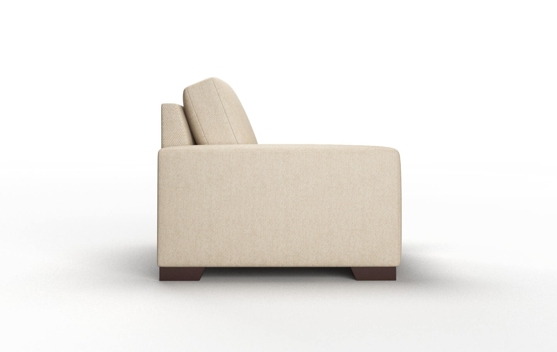 London Avenger Burlap Chair espresso legs 3