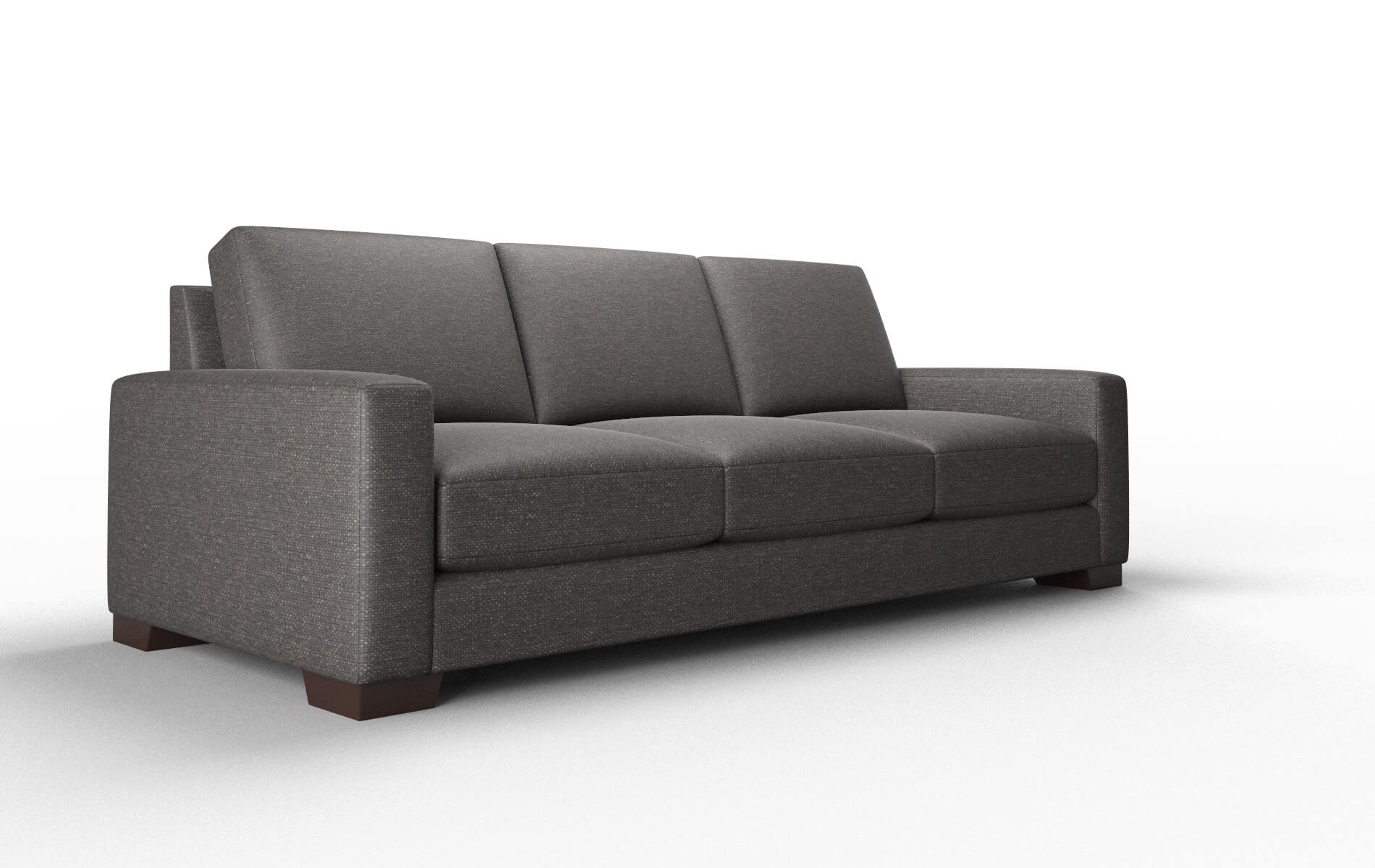 London Avenger Denim Sofa espresso legs 2