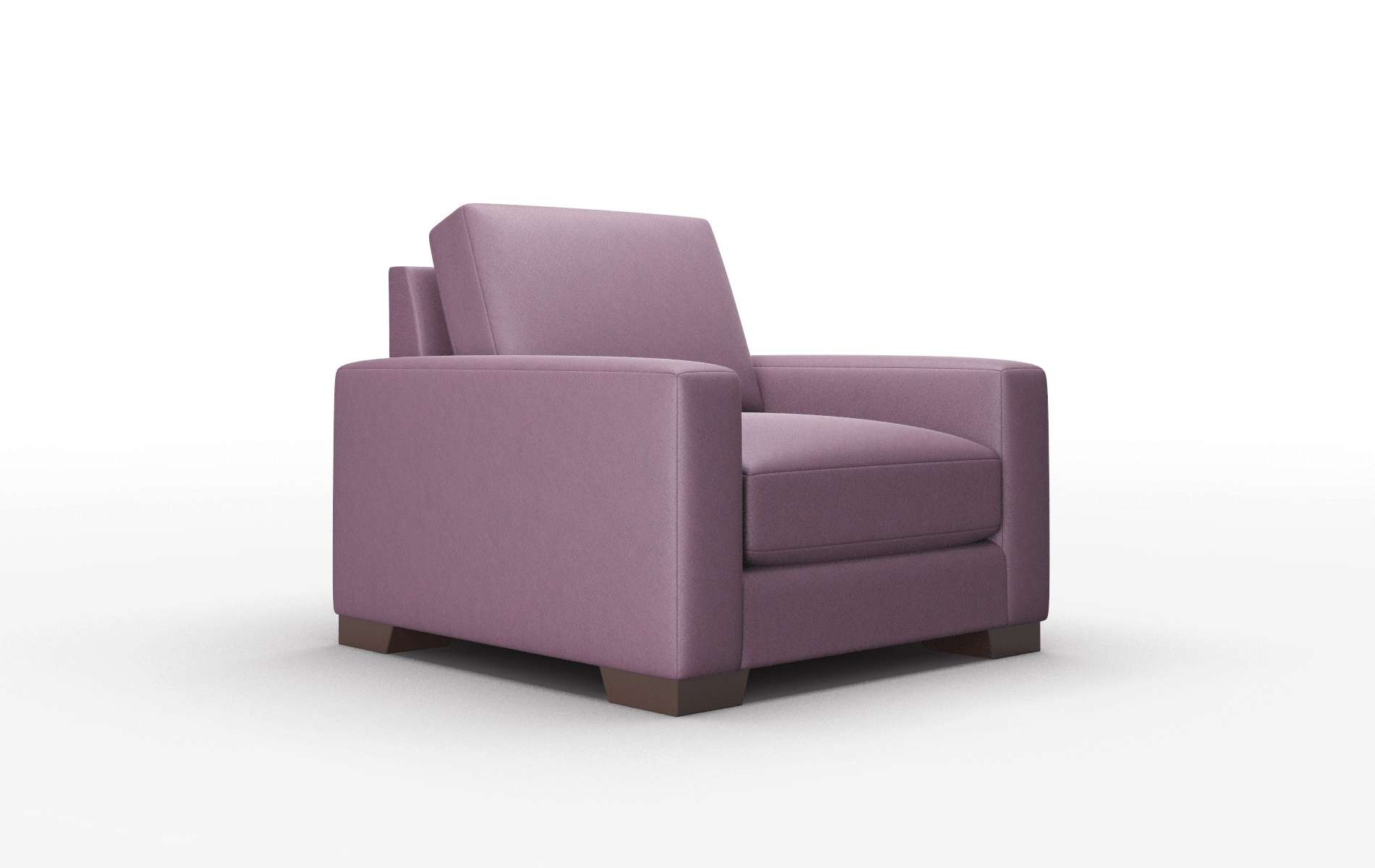 London Bella Aubergine Chair espresso legs 2