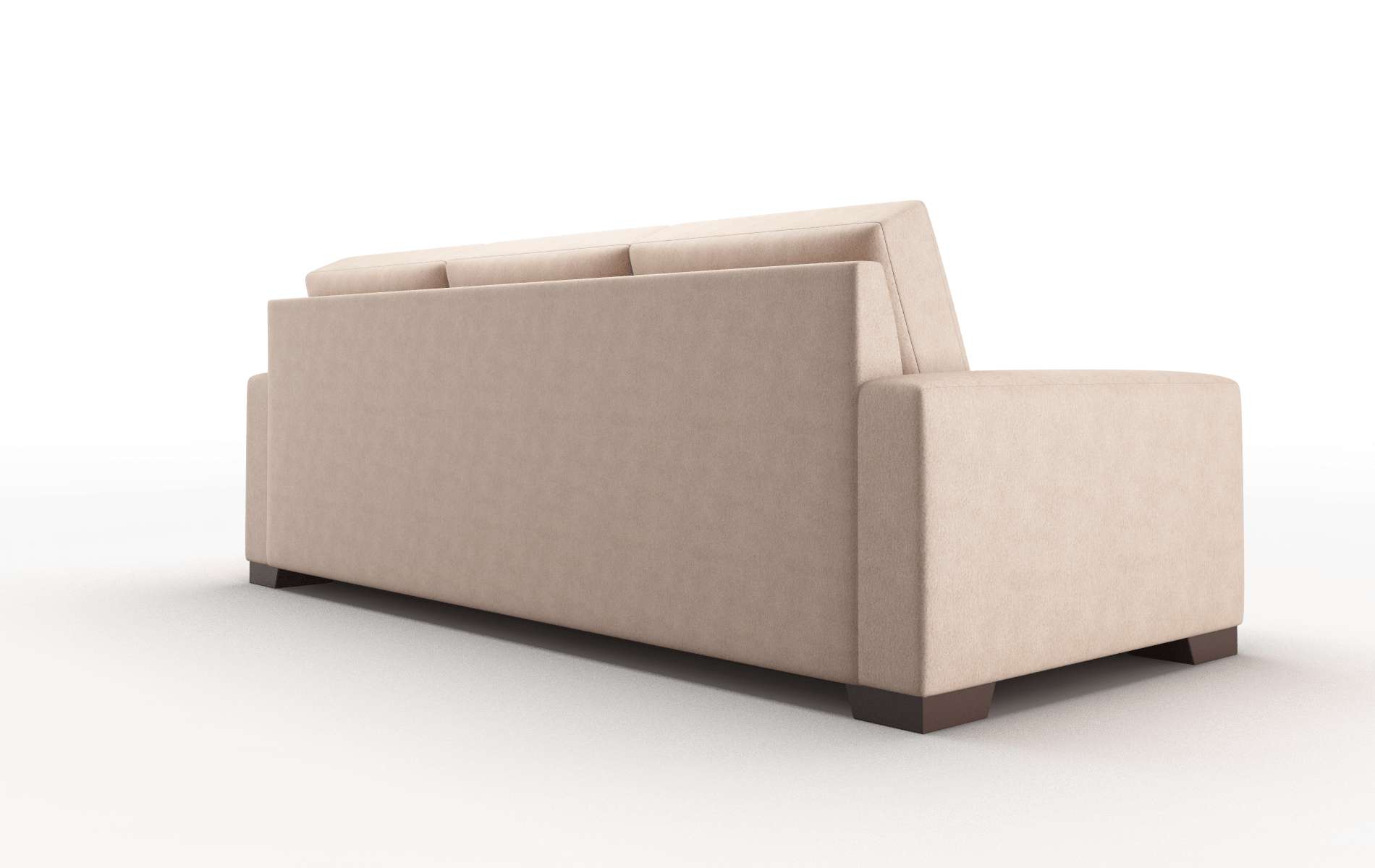 London Bella Cocoa Sofa espresso legs 5