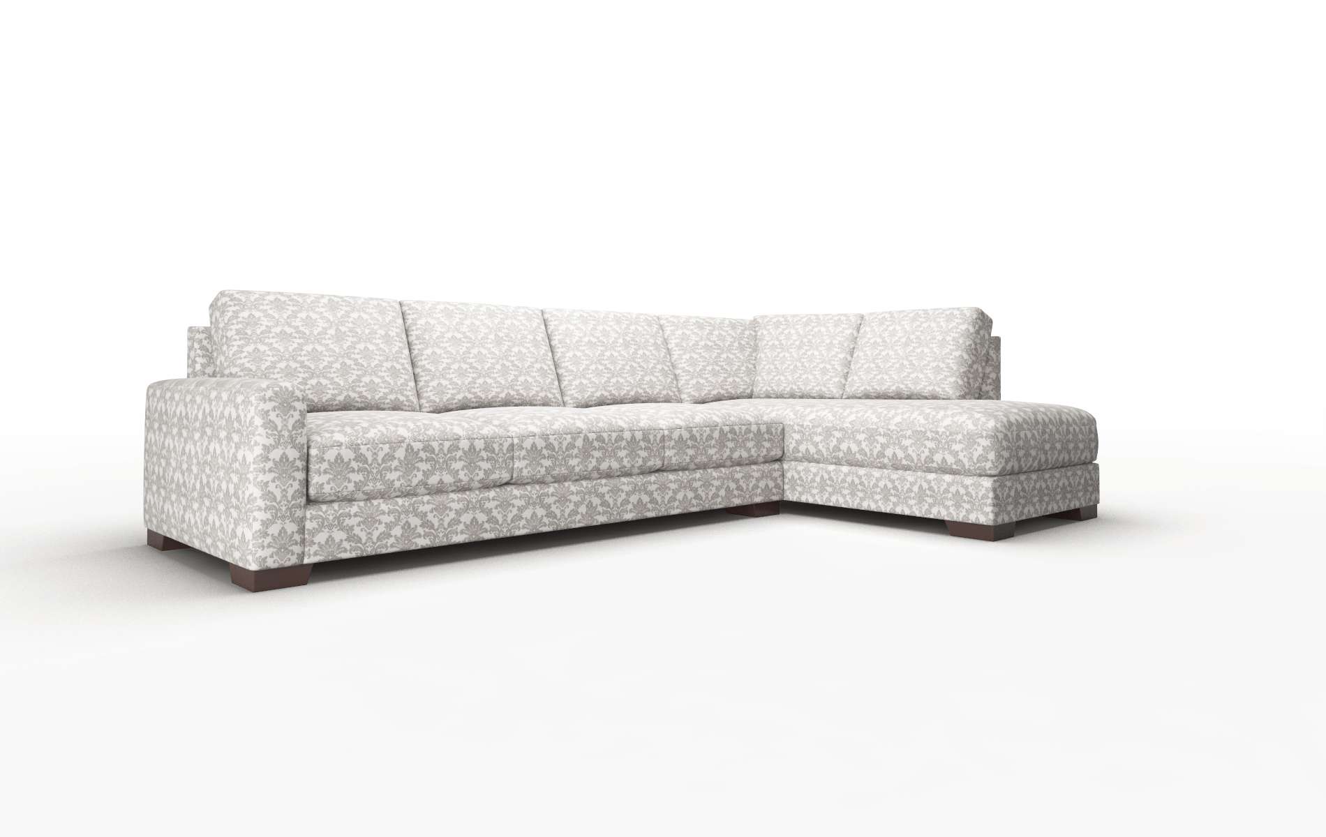 London Bergamo Dove Panel espresso legs 2