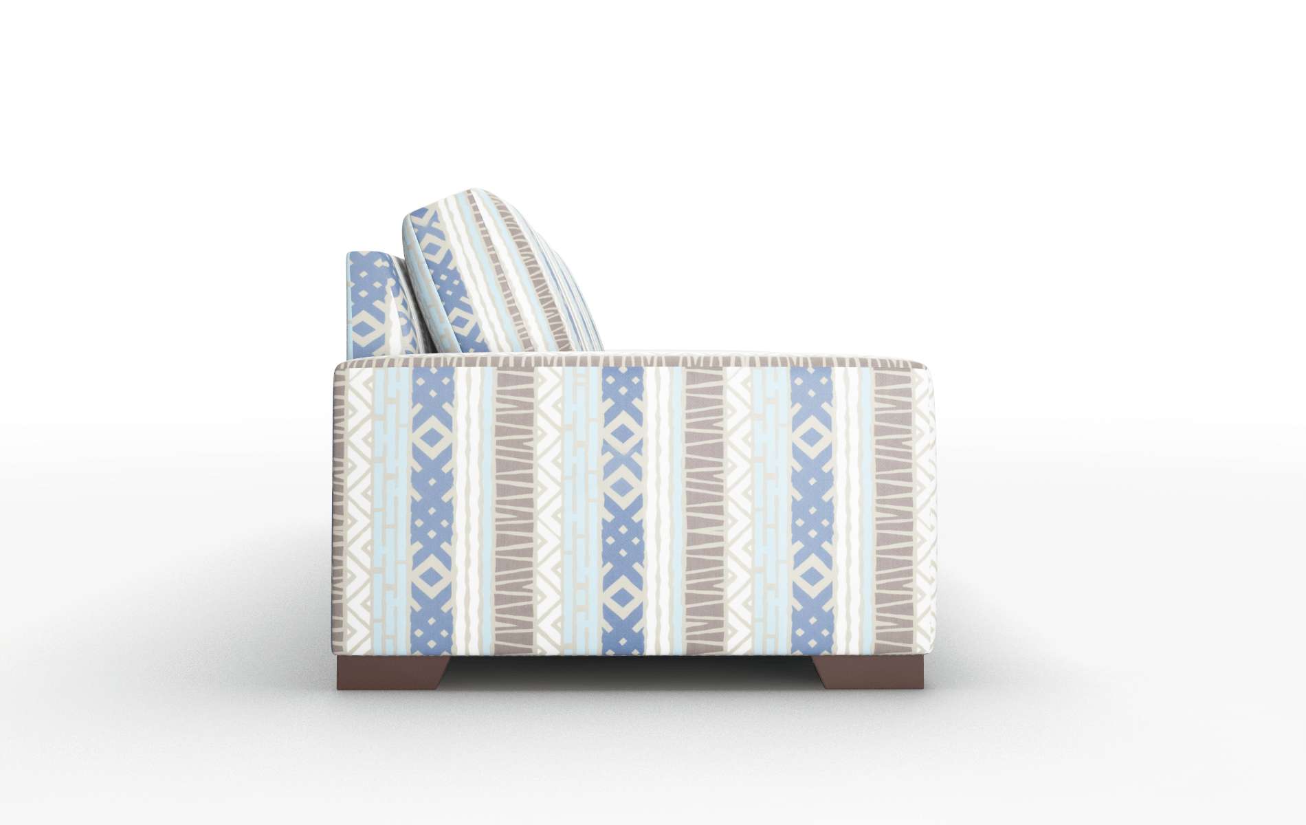 London Bodhi Indigo Sofa espresso legs 3