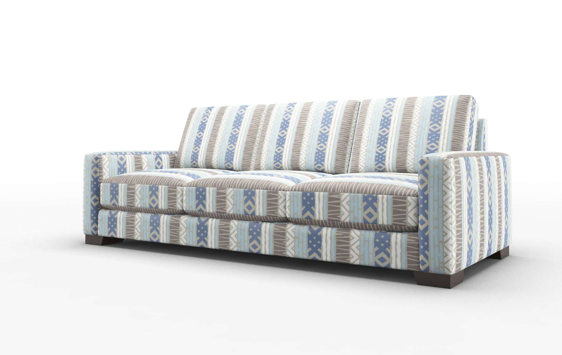 London Bodhi Indigo Sofa espresso legs 4