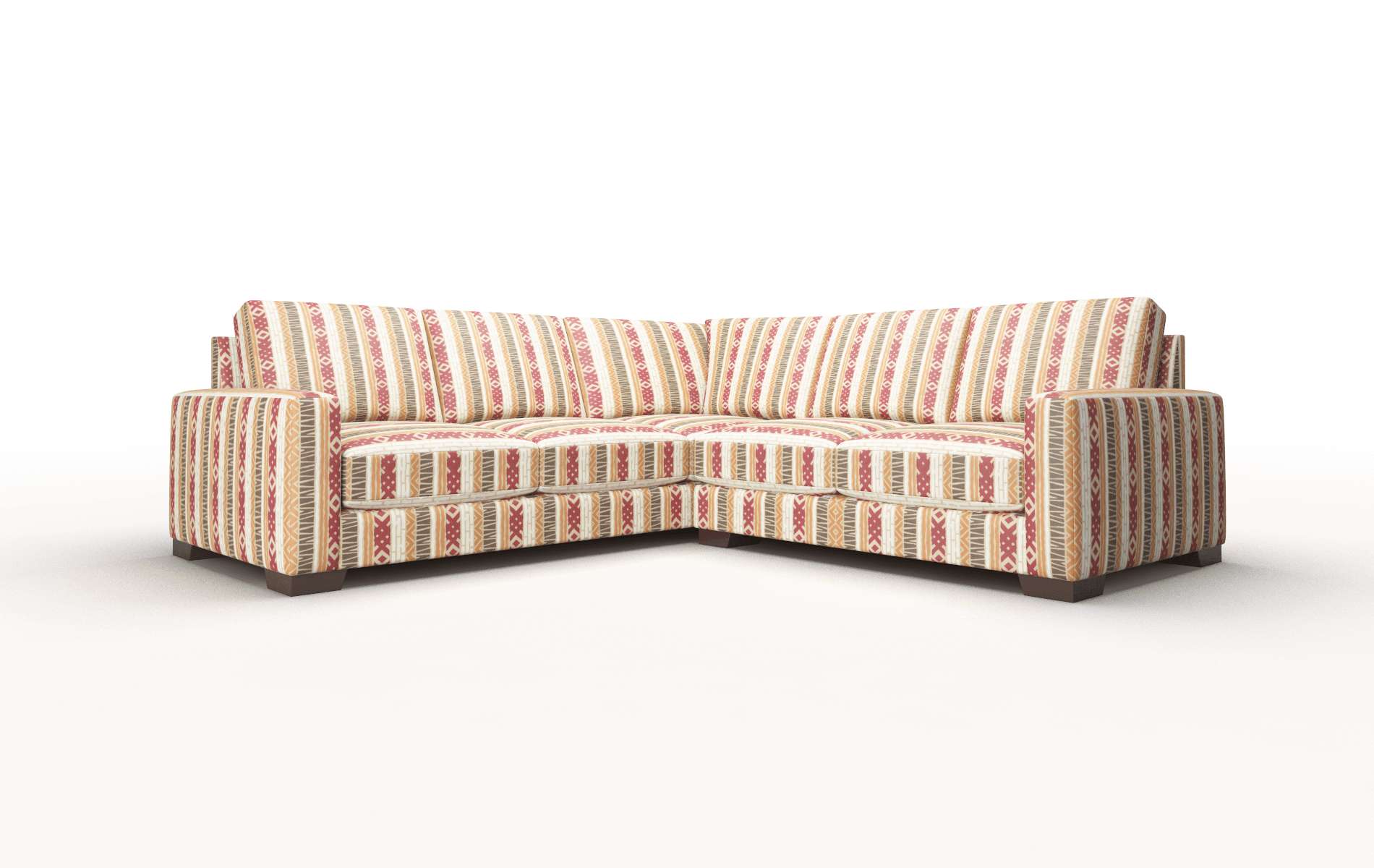 London Bodhi Tango Sectional espresso legs 1