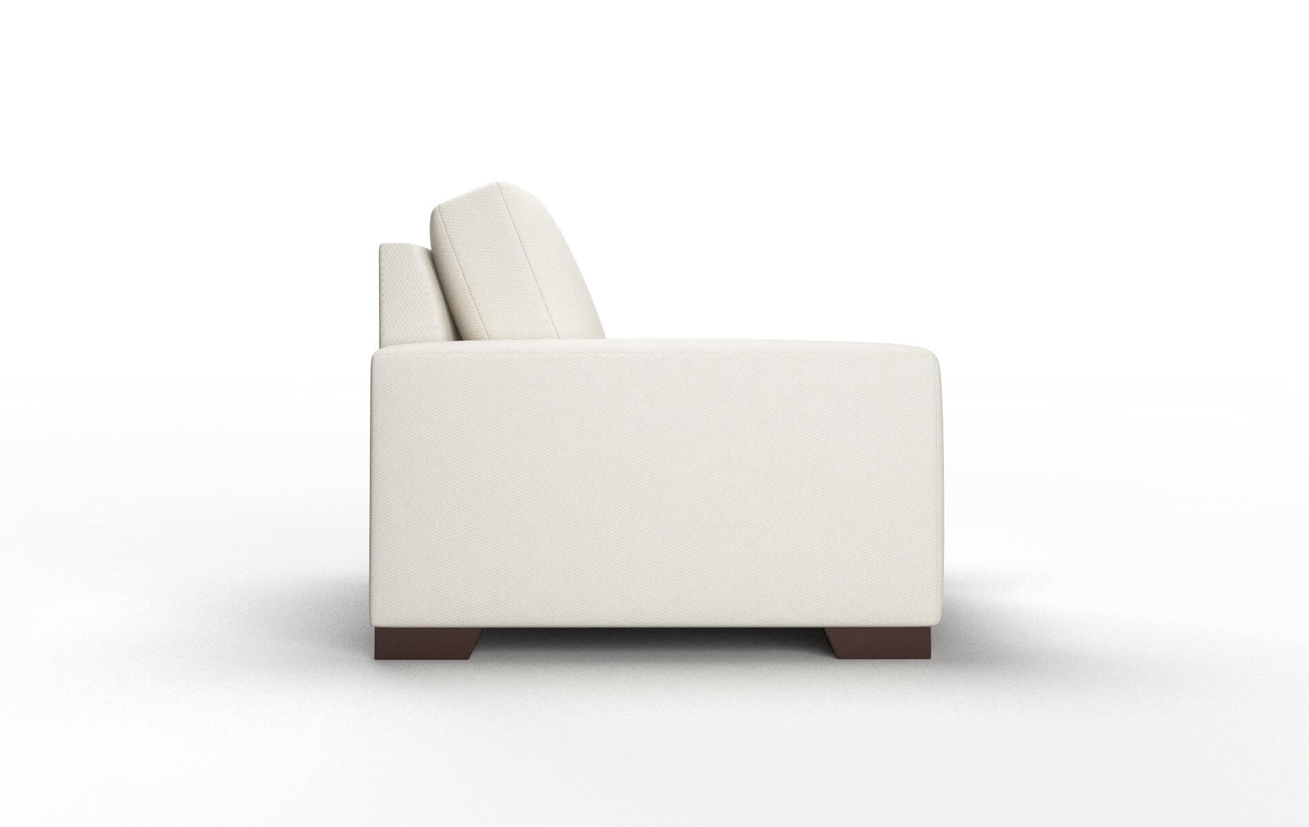 London Bungalow Ivory Chair espresso legs 3