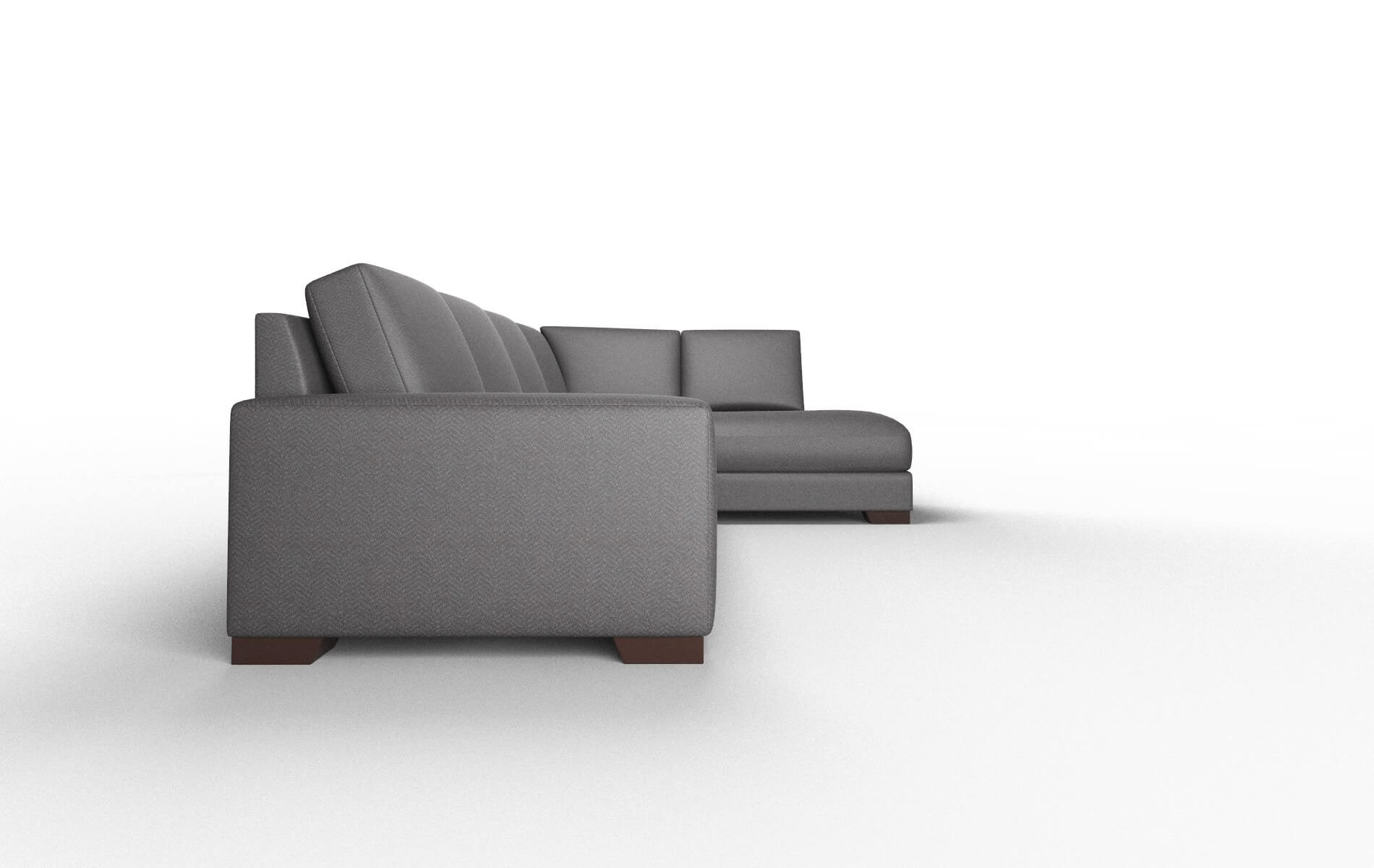 London Catalina Charcoal Panel espresso legs 3