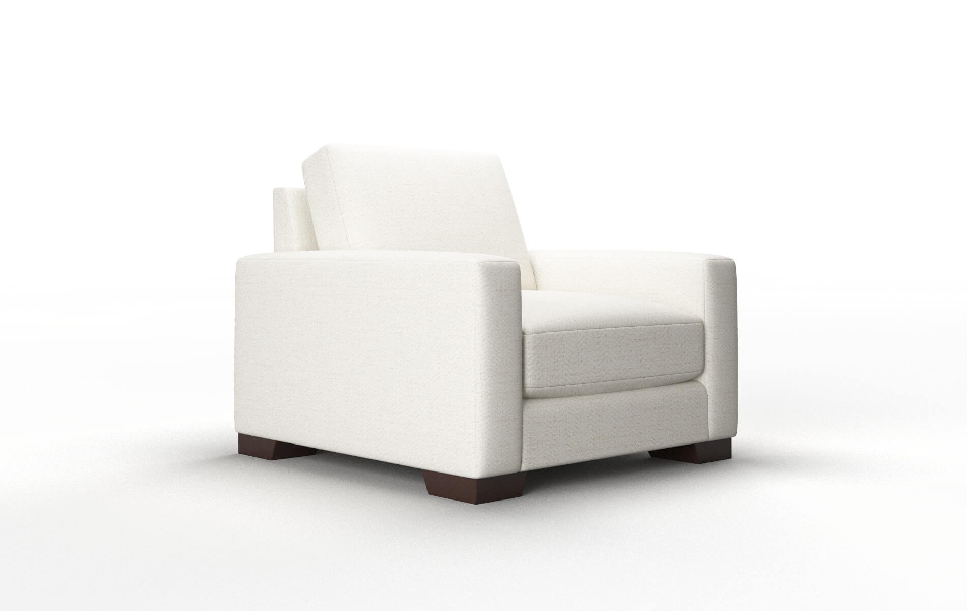 London Catalina Ivory Chair espresso legs 2