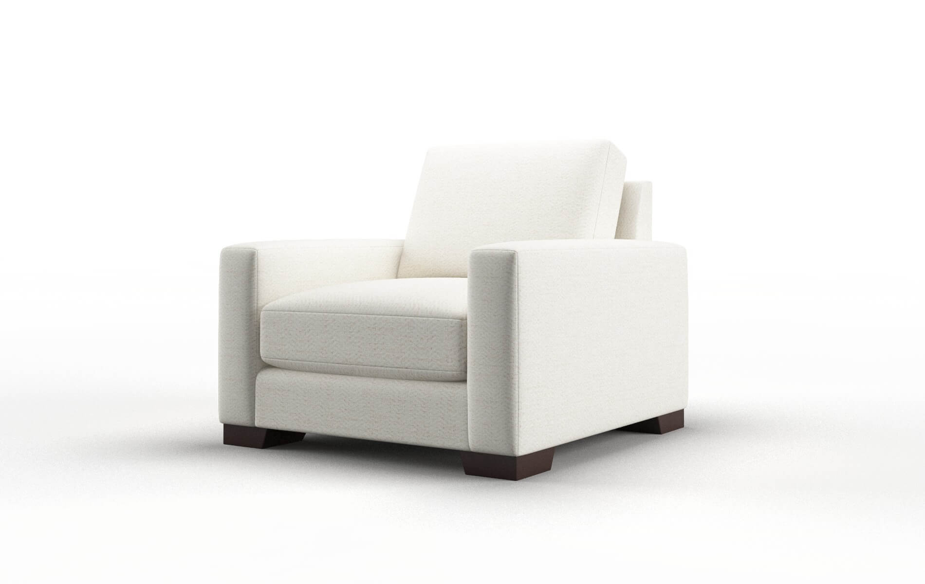 London Catalina Ivory Chair espresso legs 4