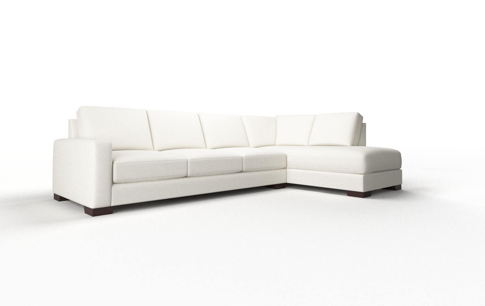 London Catalina Ivory Panel espresso legs 2